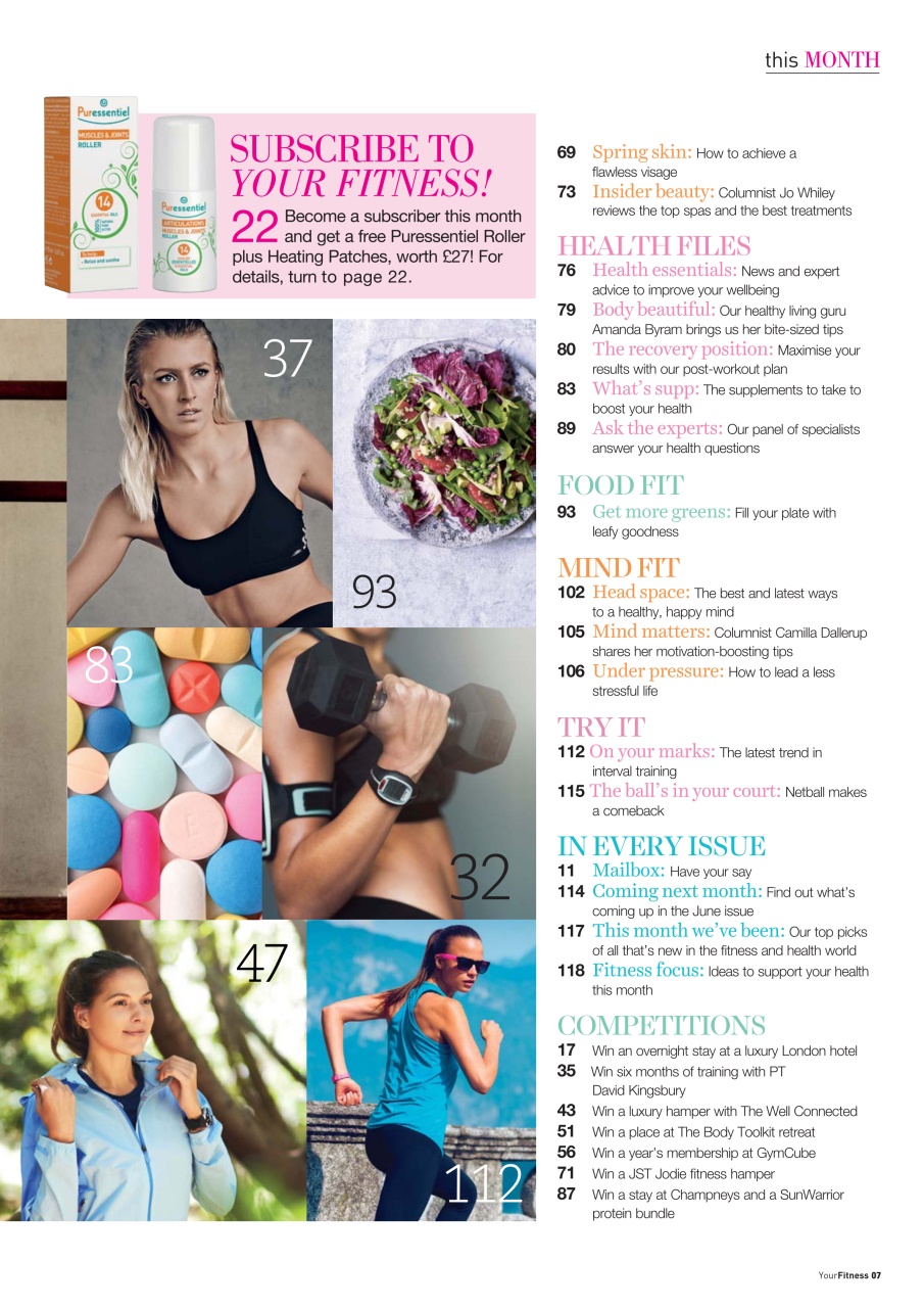 Health & Wellbeing Preview Pages