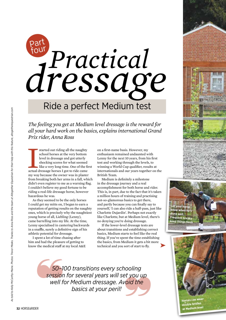 Horse&Rider Magazine - UK equestrian magazine for Horse and Rider Preview Pages