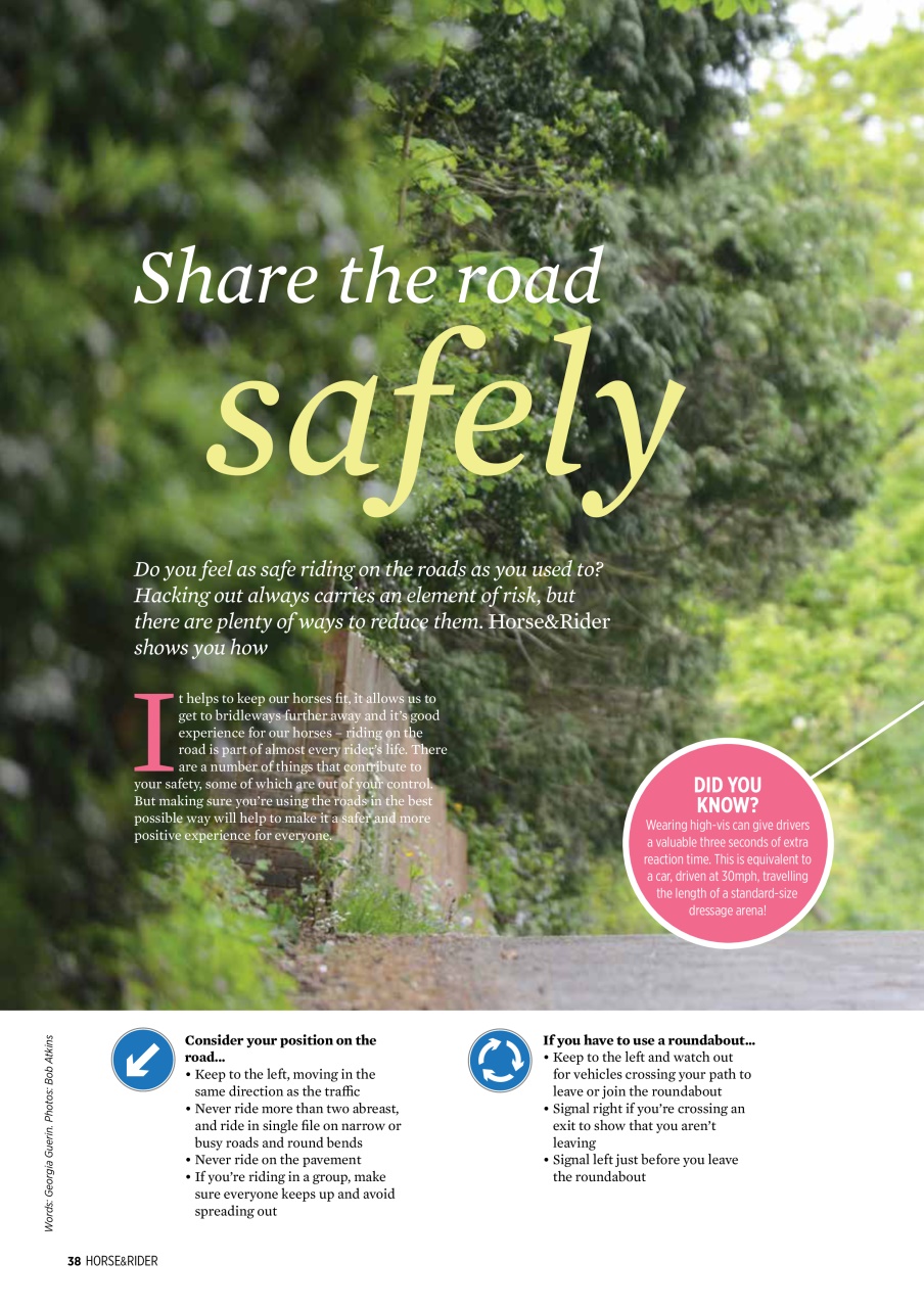 Horse&Rider Magazine - UK equestrian magazine for Horse and Rider Preview Pages
