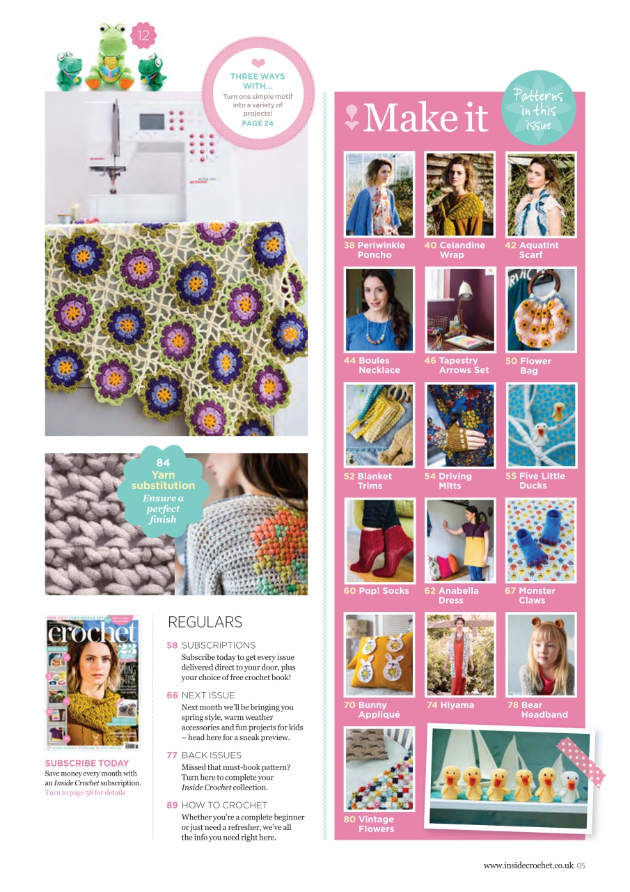 Inside Crochet Preview Pages
