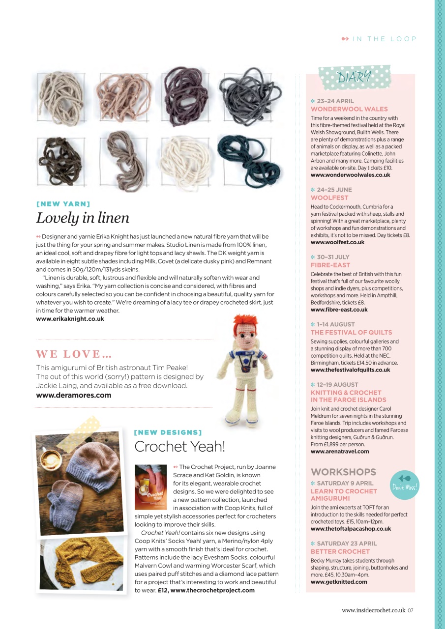 Inside Crochet Preview Pages