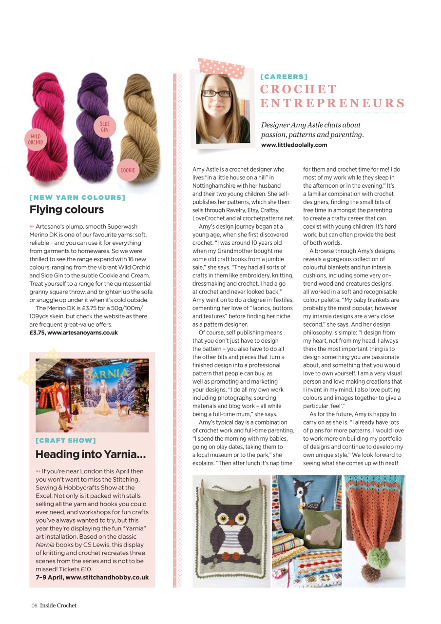 Inside Crochet Preview Pages