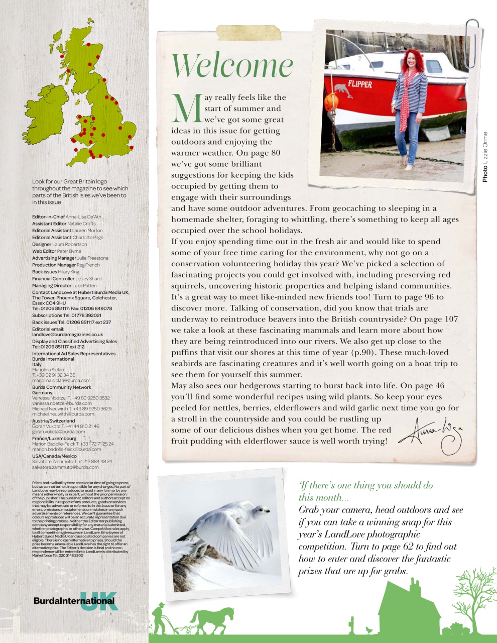 LandLove Magazine Preview Pages