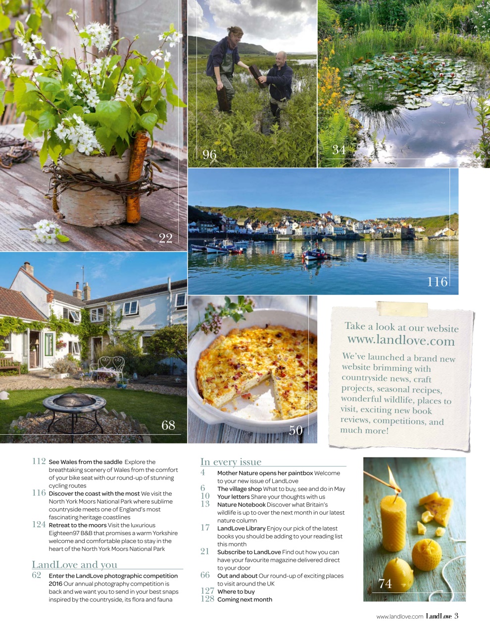 LandLove Magazine Preview Pages