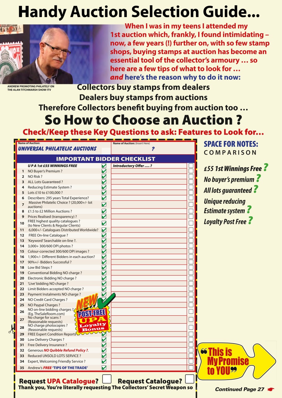 Stamp Collector Preview Pages