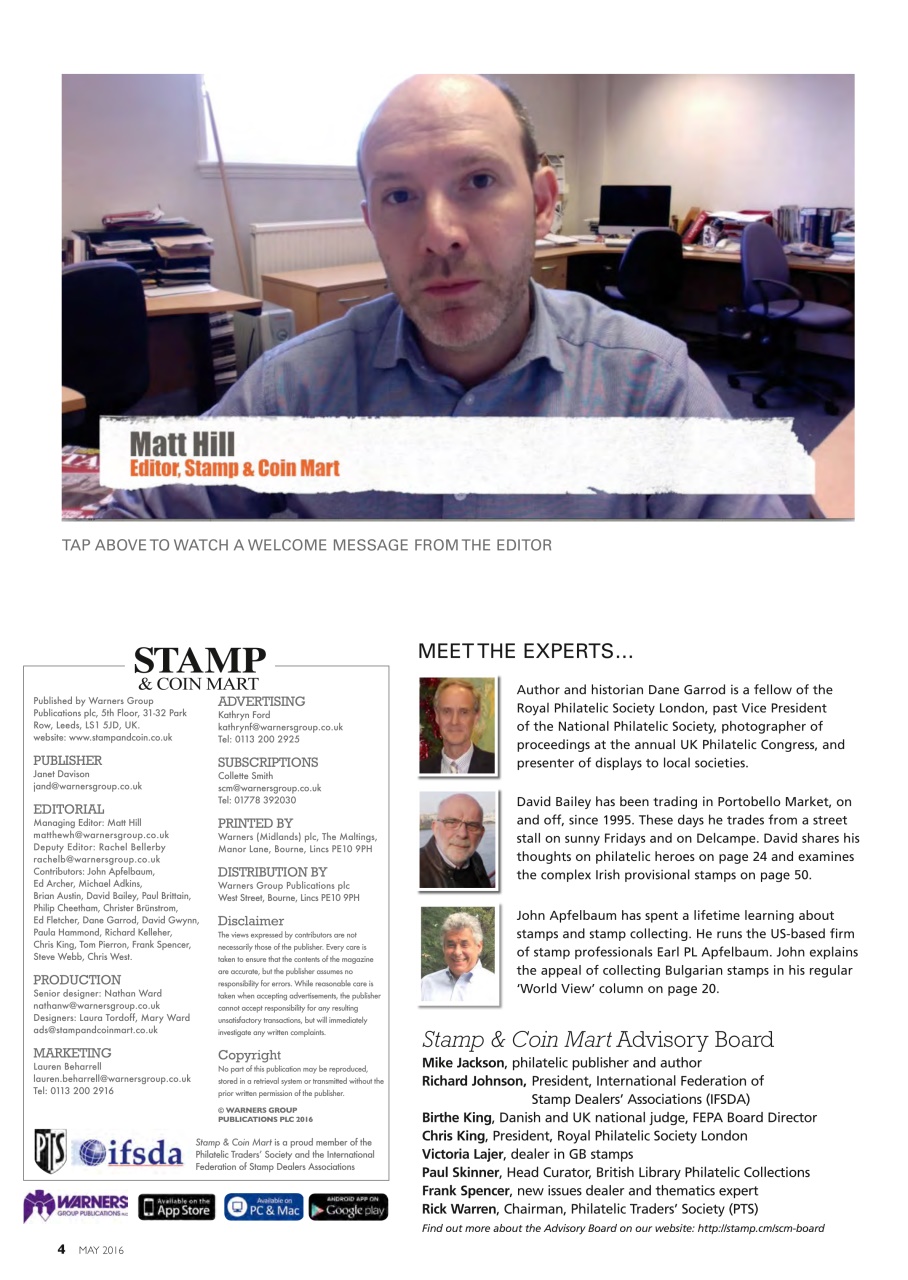 Stamp Collector Preview Pages