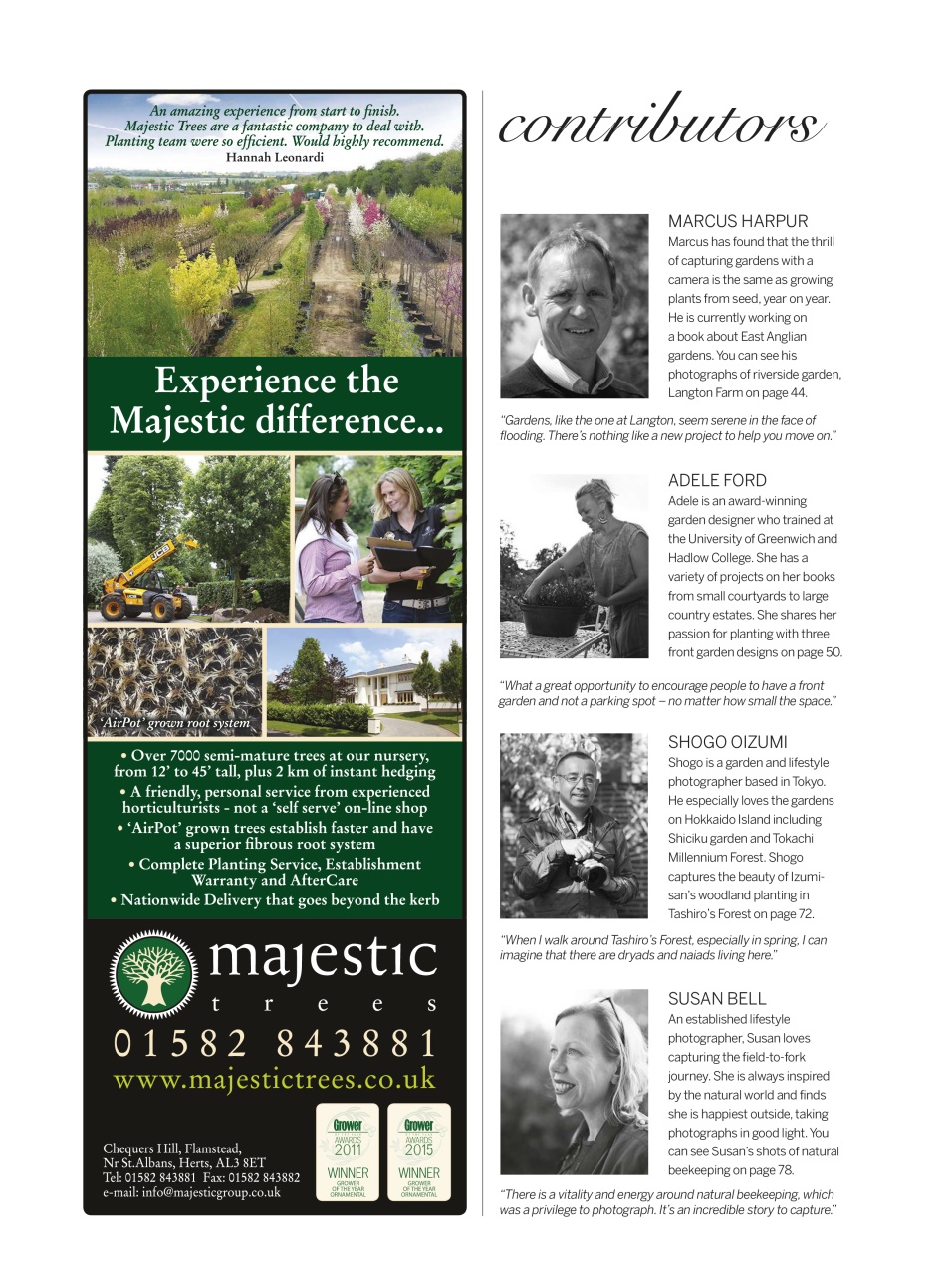 Gardens Illustrated Preview Pages