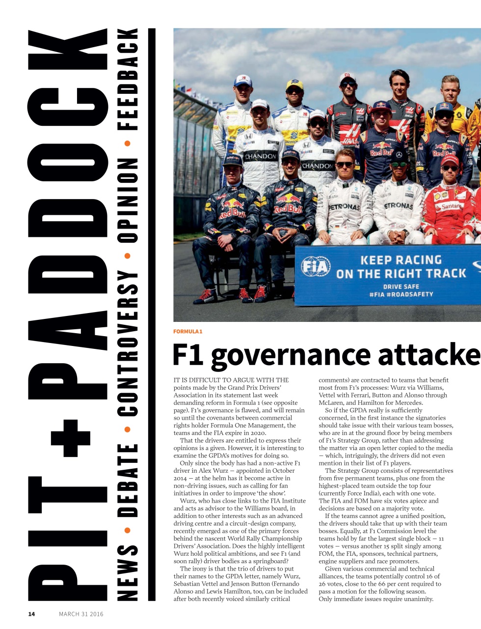 Autosport Preview Pages