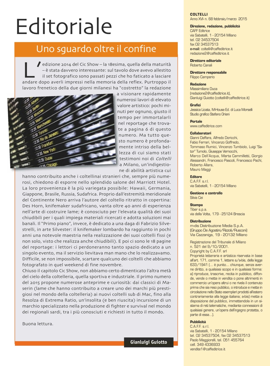 COLTELLI Preview Pages