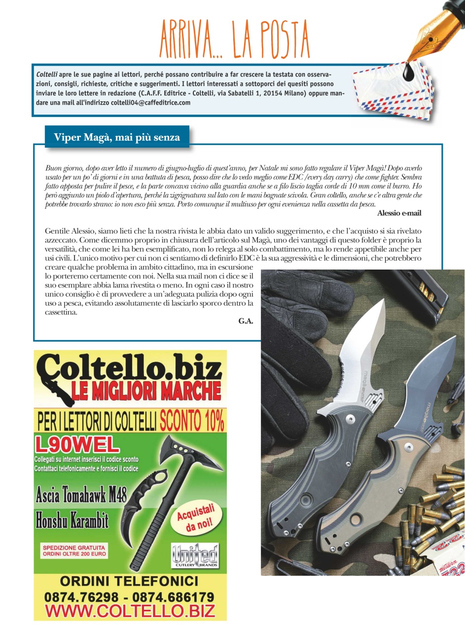 COLTELLI Preview Pages