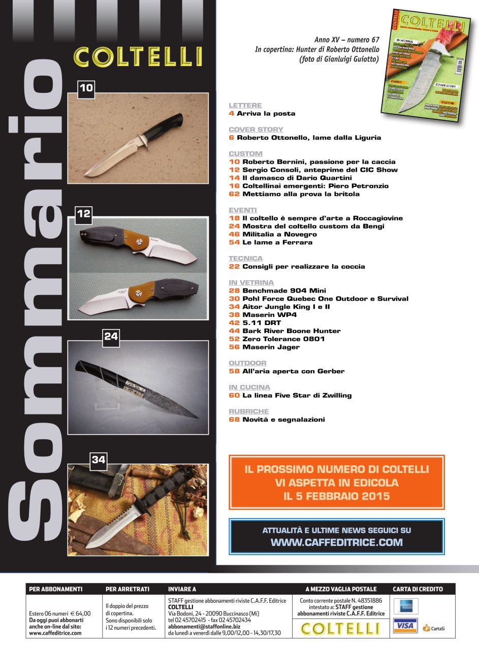 COLTELLI Preview Pages