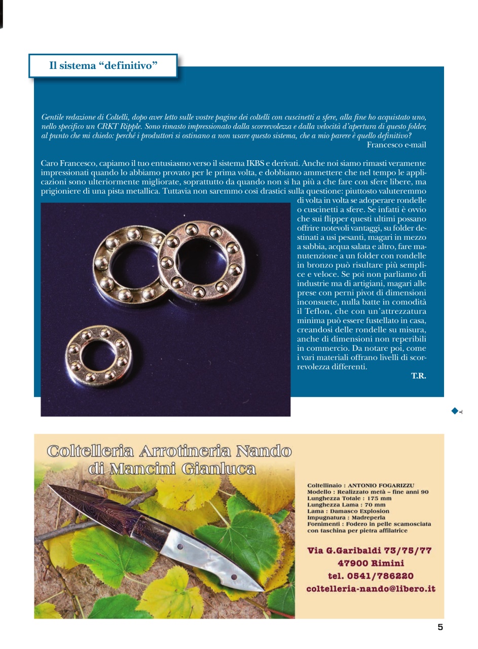 COLTELLI Preview Pages