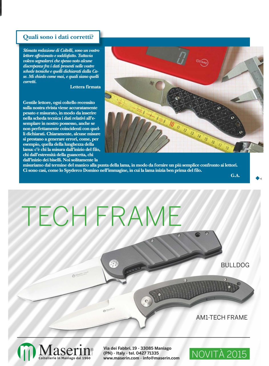 COLTELLI Preview Pages