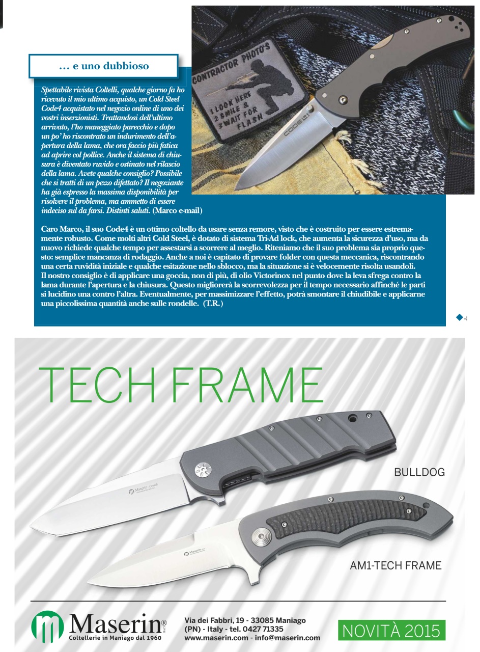 COLTELLI Preview Pages