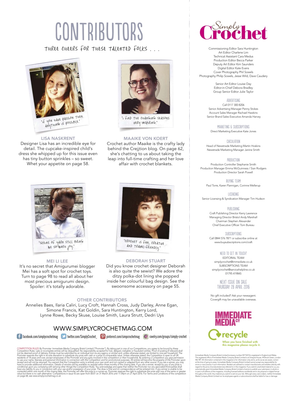 Simply Crochet Preview Pages