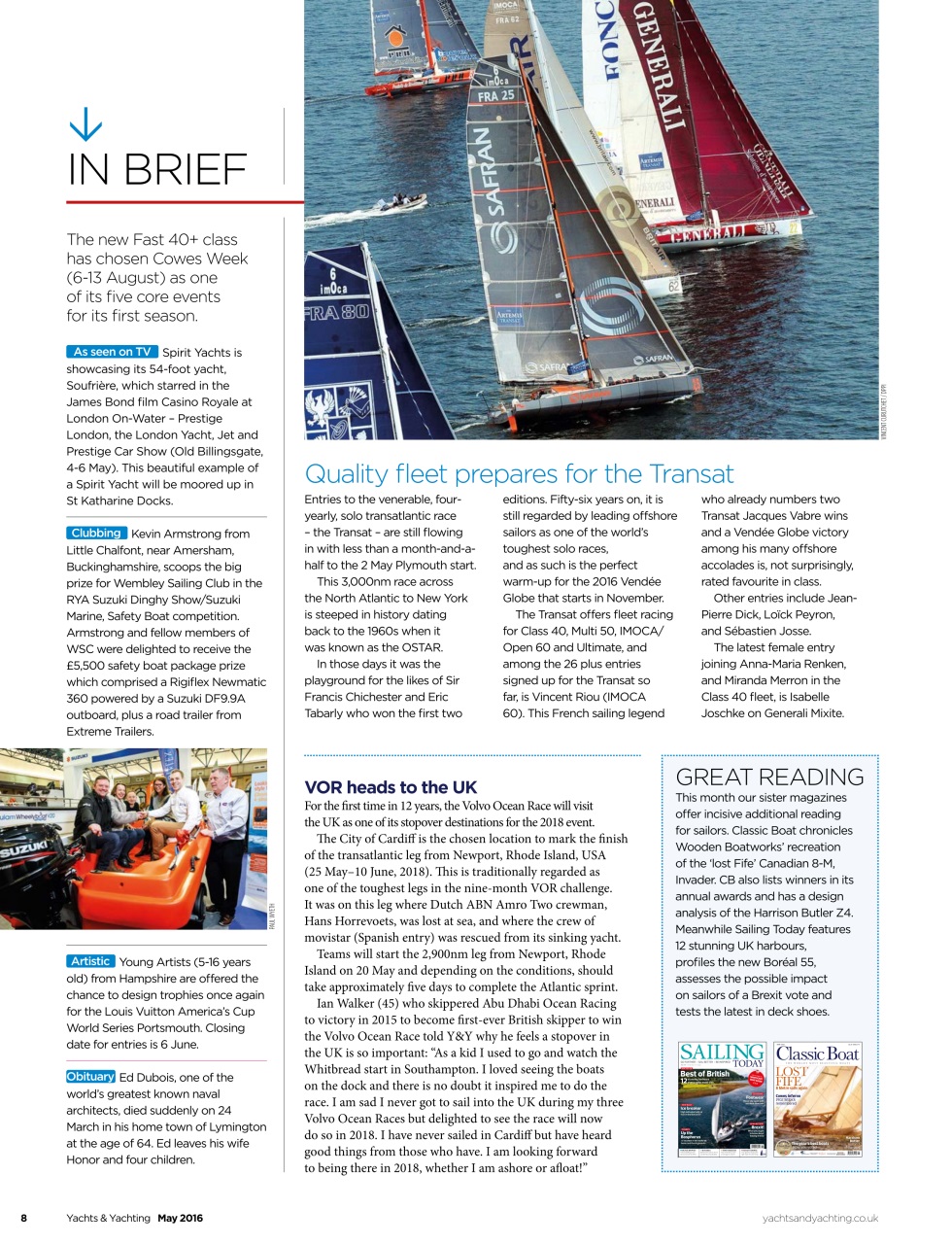 Yachts & Yachting Preview Pages