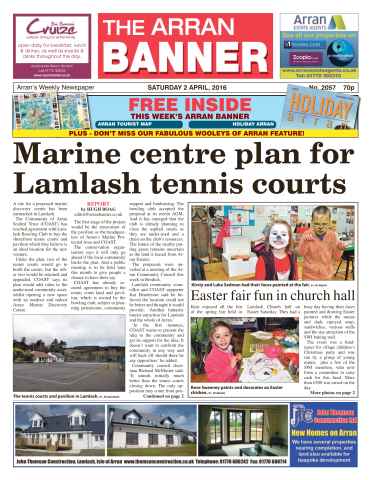 Arran Banner issue 2nd April 2016