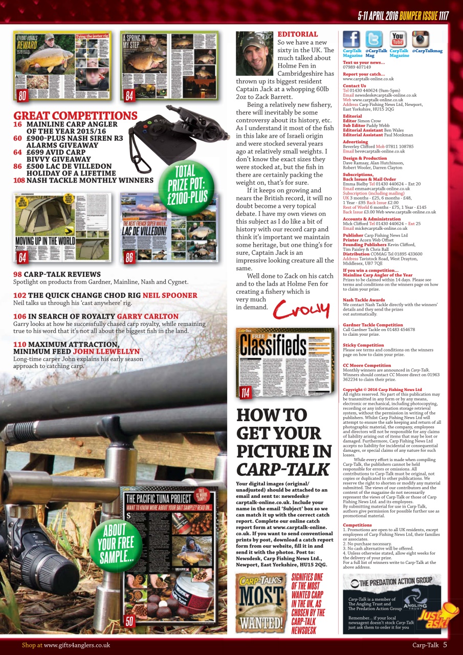 Carp-Talk Preview Pages