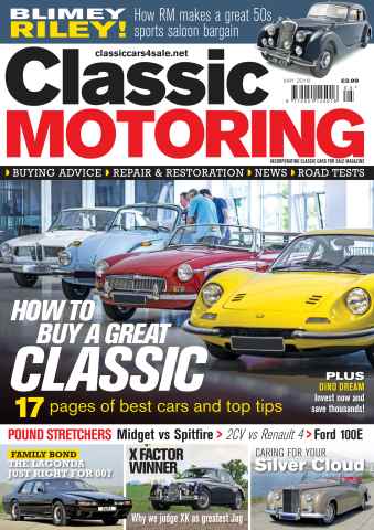 Classic Motoring issue May-16