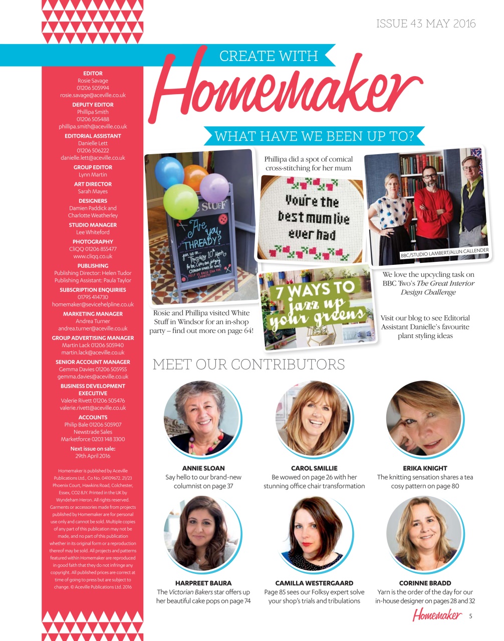 Homemaker Preview Pages