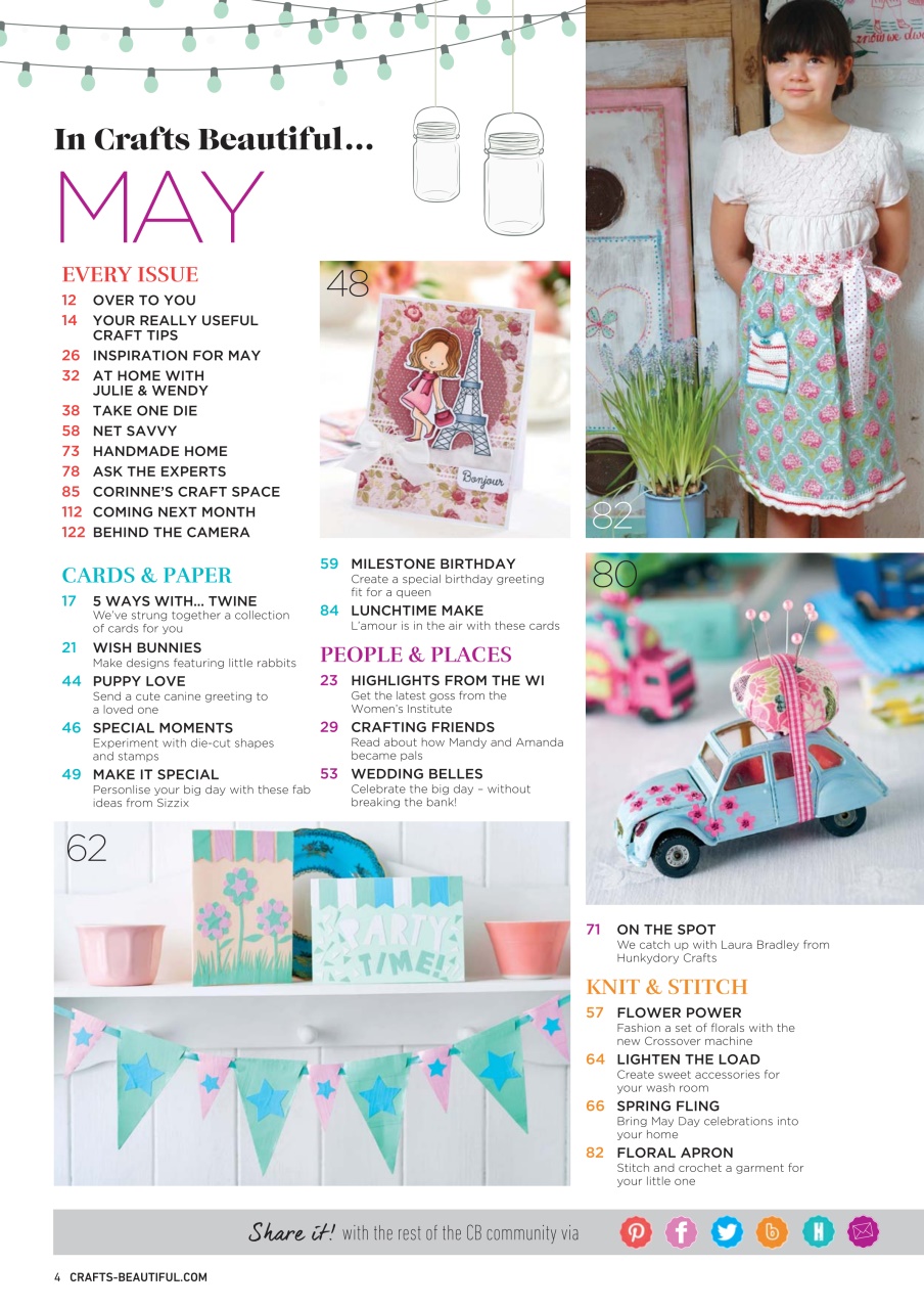 Crafts Beautiful Preview Pages