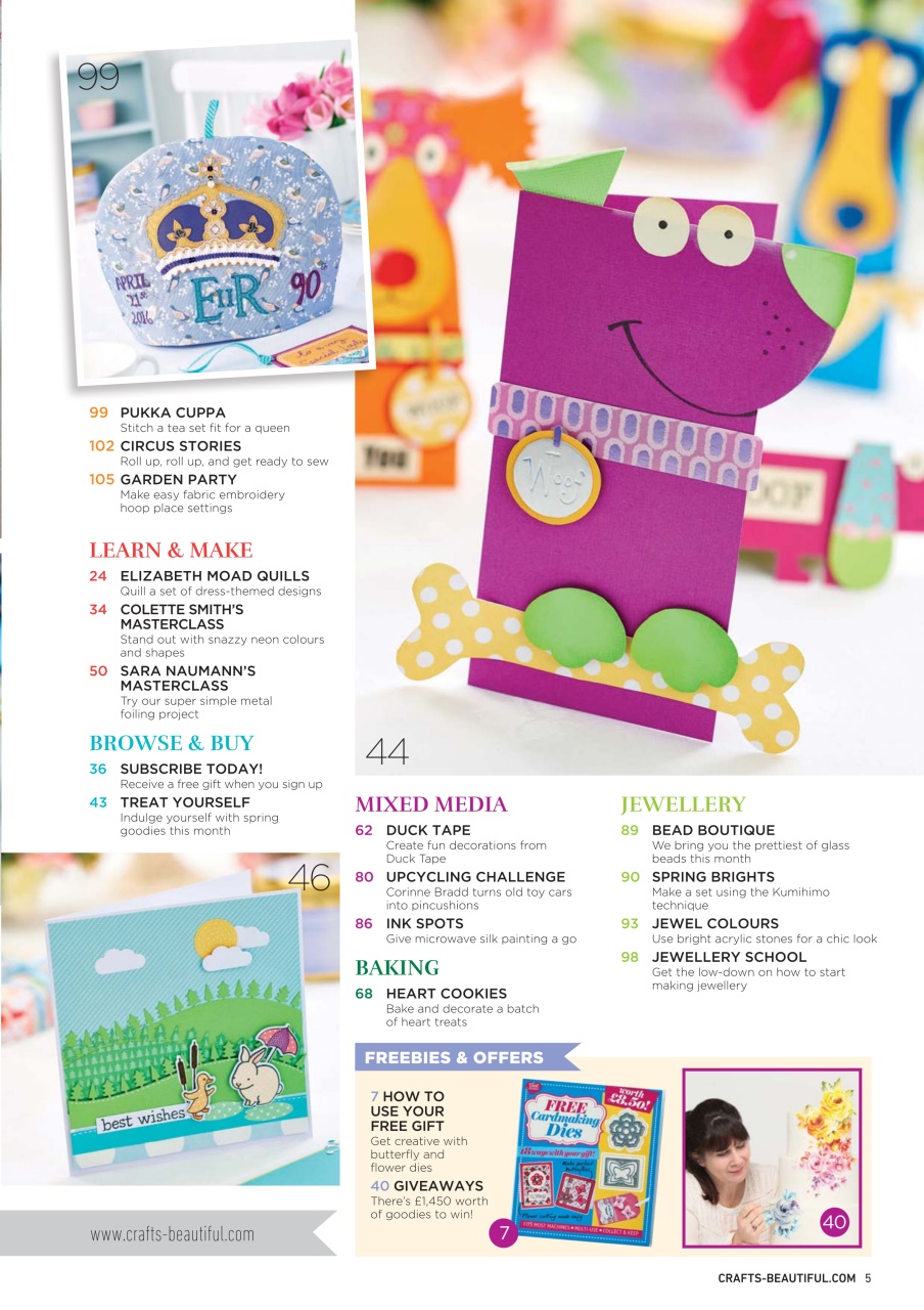 Crafts Beautiful Preview Pages