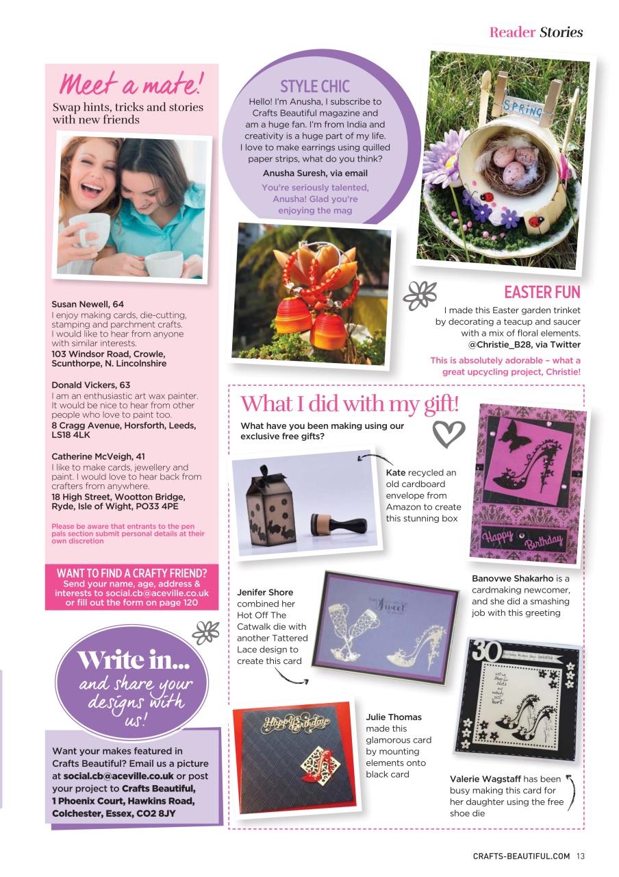 Crafts Beautiful Preview Pages