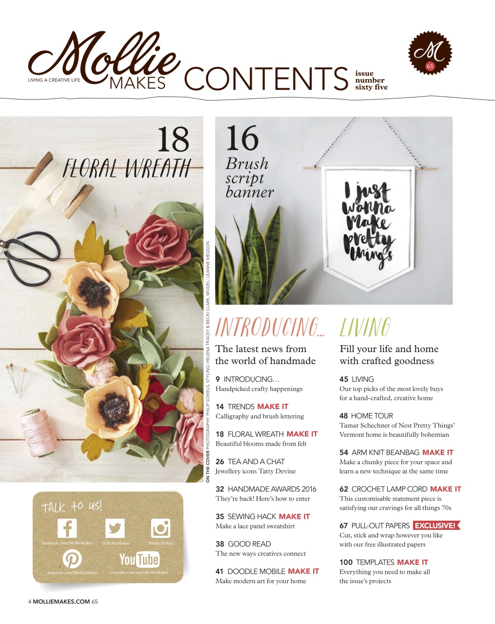 Mollie magazine Preview Pages