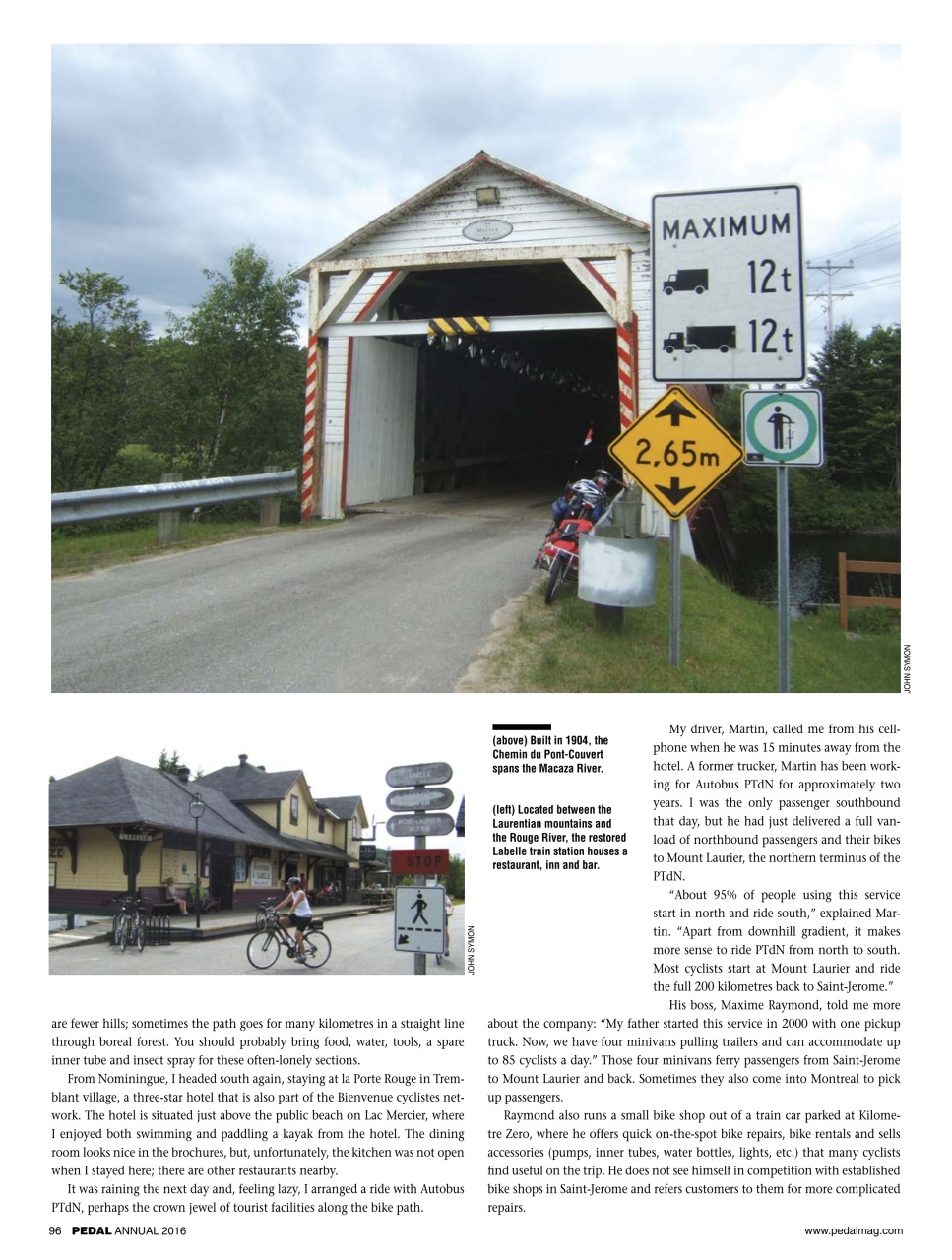 Pedal Magazine Preview Pages