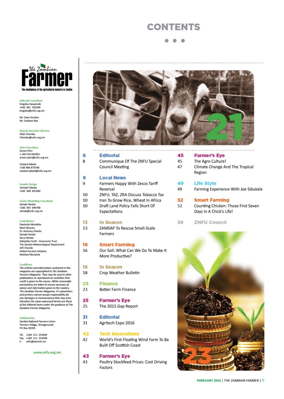 Zambian Farmer Preview Pages