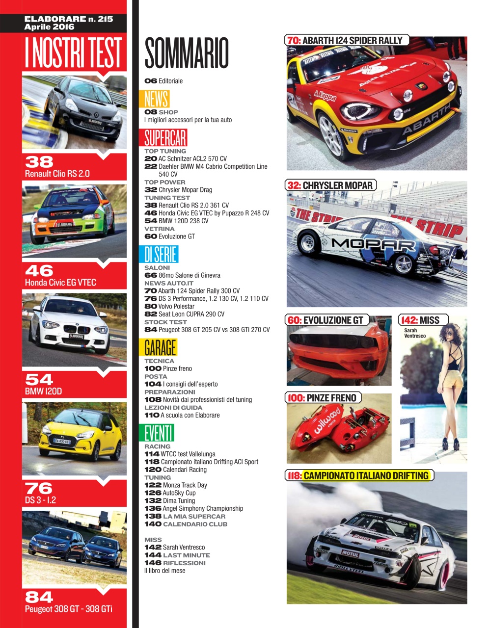 Elaborare GT Tuning Preview Pages