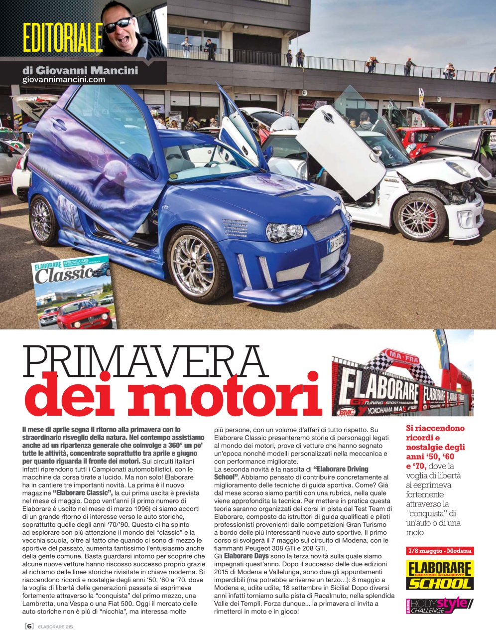 Elaborare GT Tuning Preview Pages