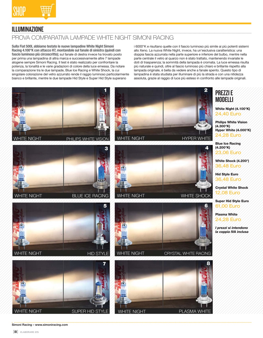 Elaborare GT Tuning Preview Pages