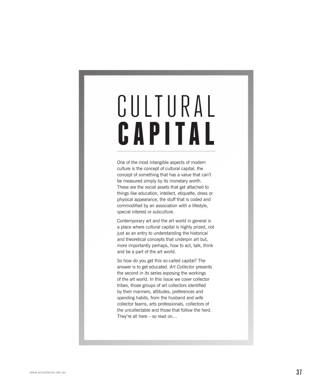 Art Collector Preview Pages