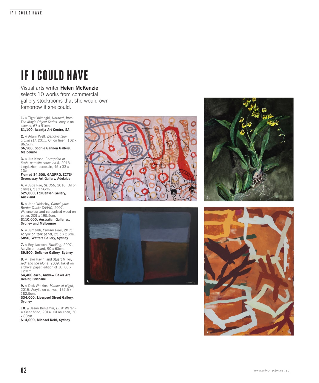 Art Collector Preview Pages