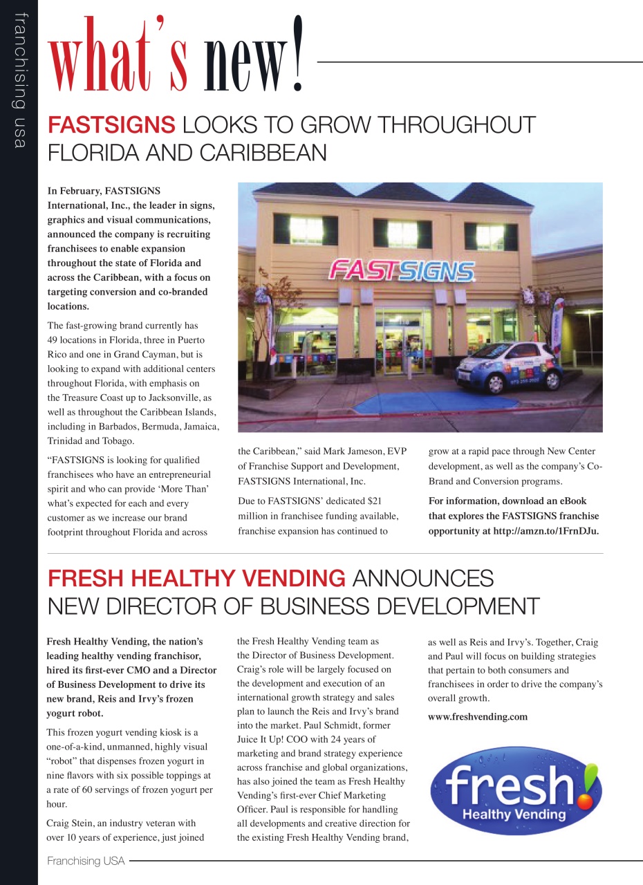 Franchising USA Preview Pages