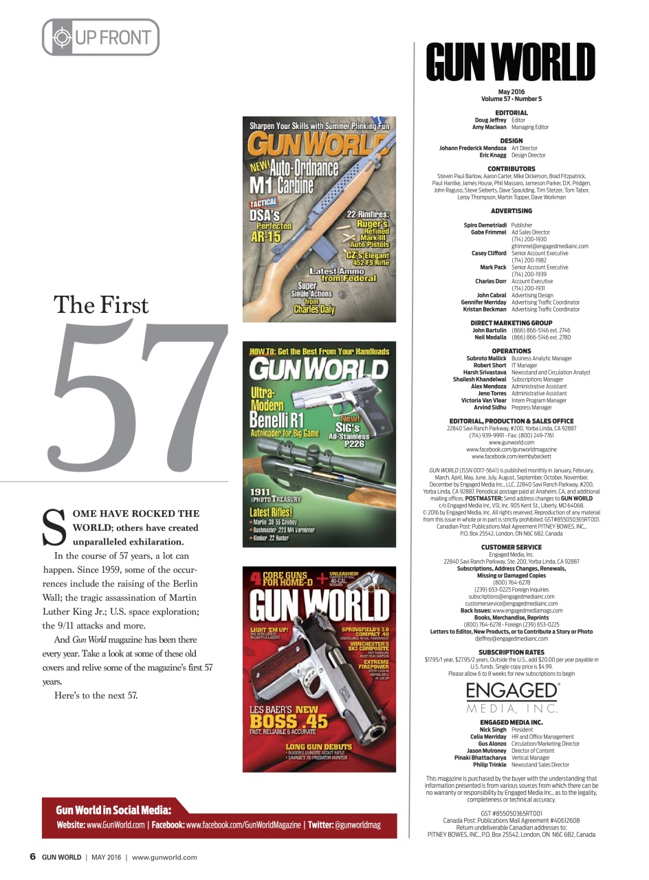 Gun World Preview Pages