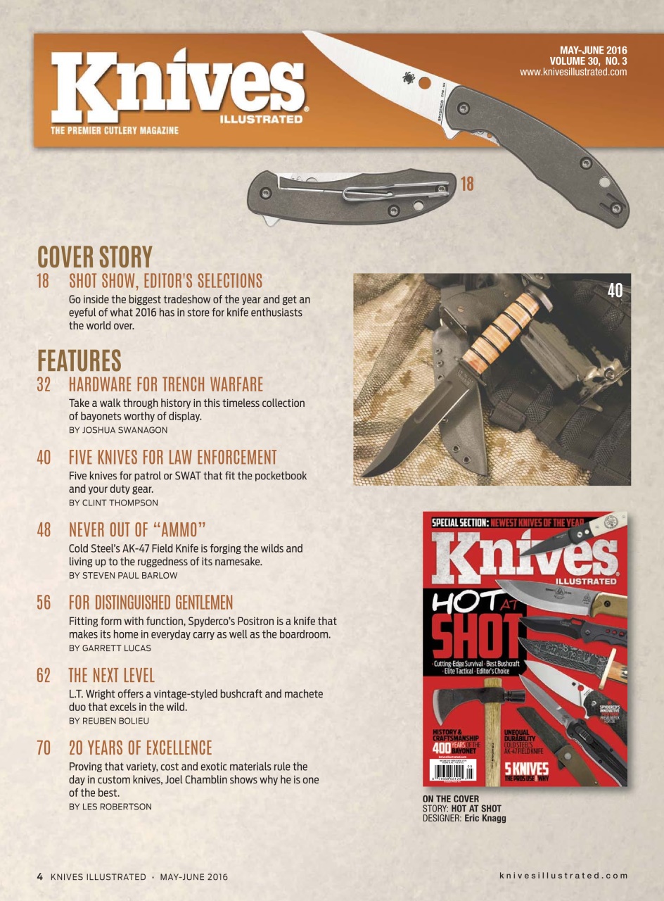 Knives Illustrated Preview Pages