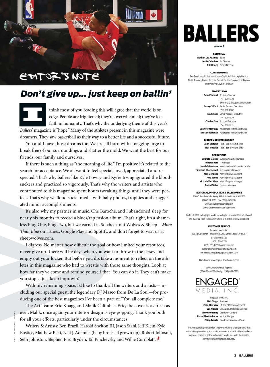 Engaged Sports Preview Pages