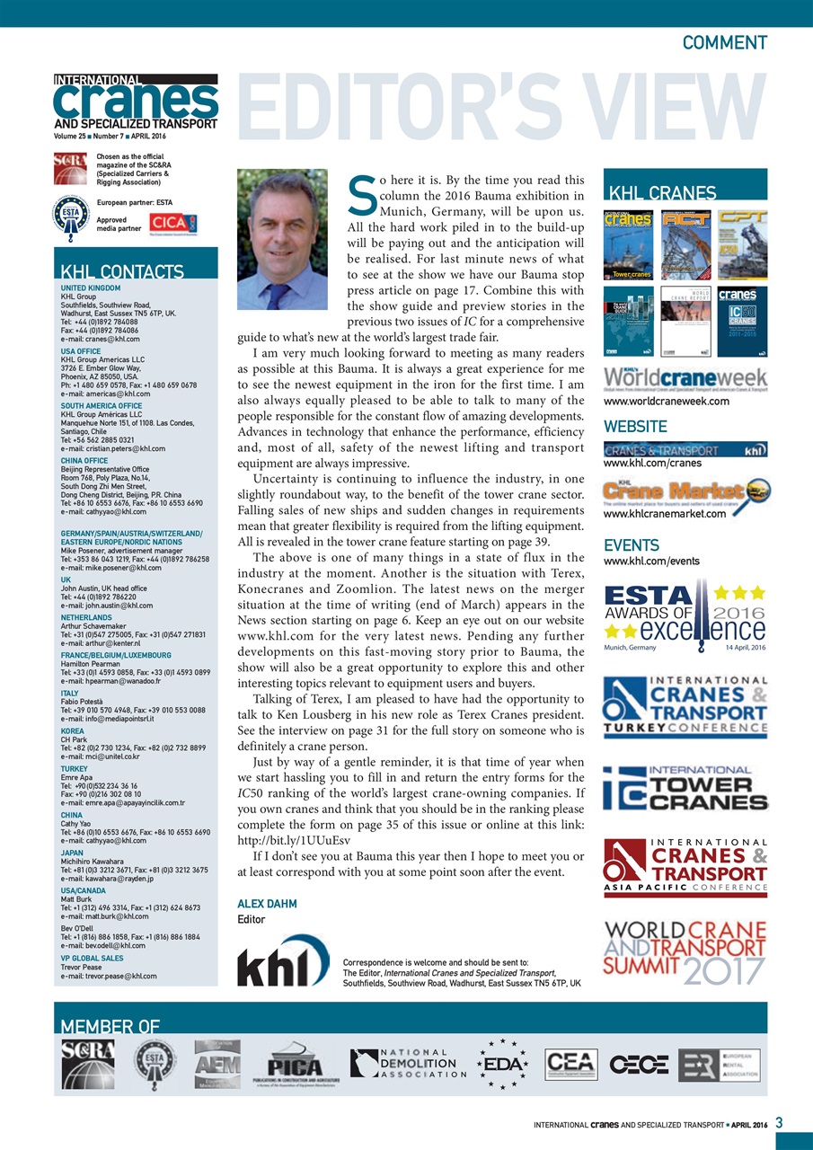 Int. Cranes and Specialized Transp Preview Pages