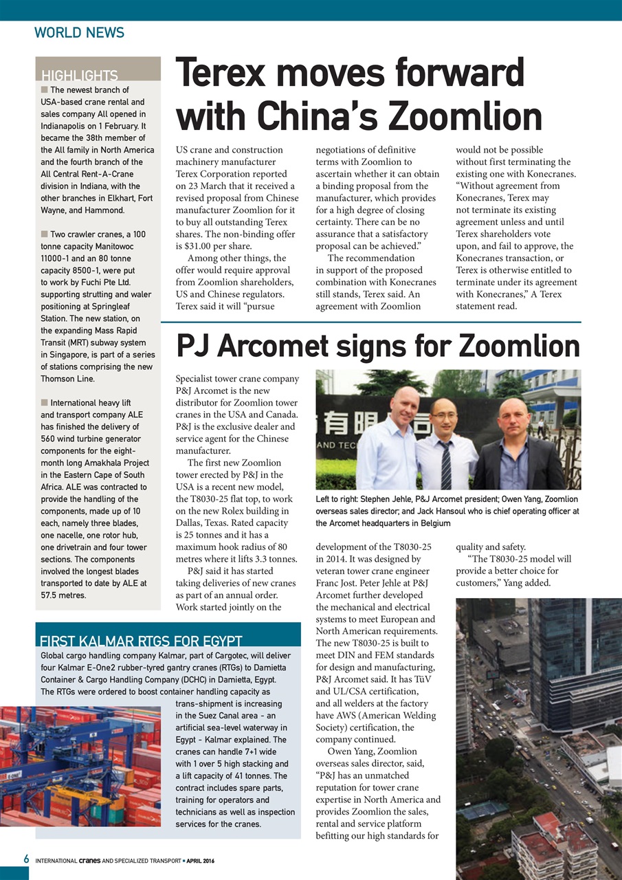 Int. Cranes and Specialized Transp Preview Pages