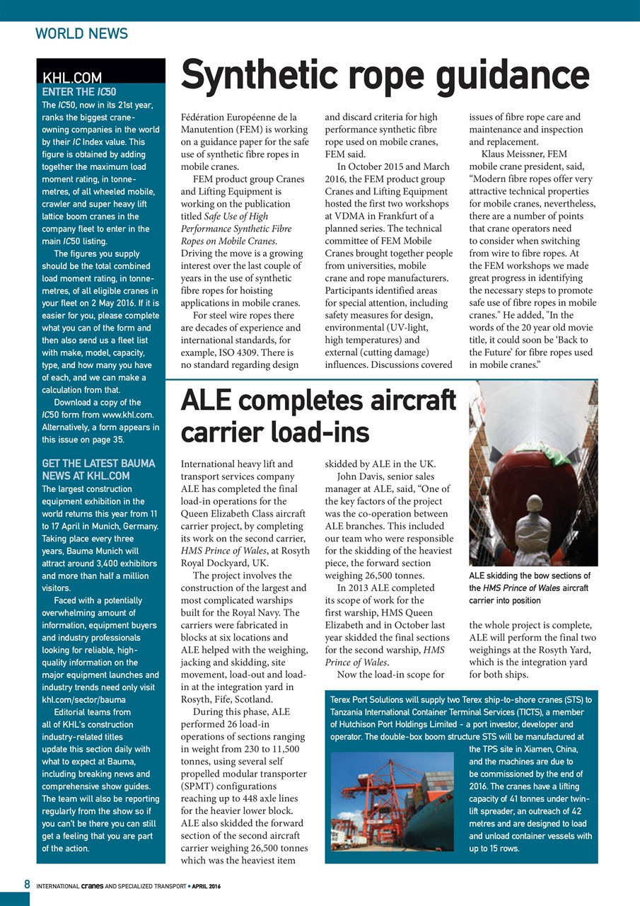 Int. Cranes and Specialized Transp Preview Pages