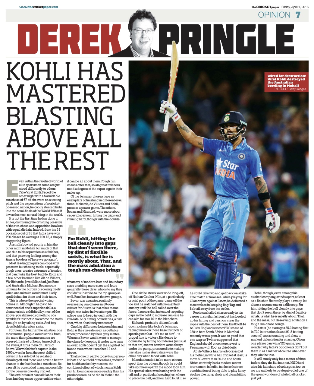 The Cricket Paper Preview Pages