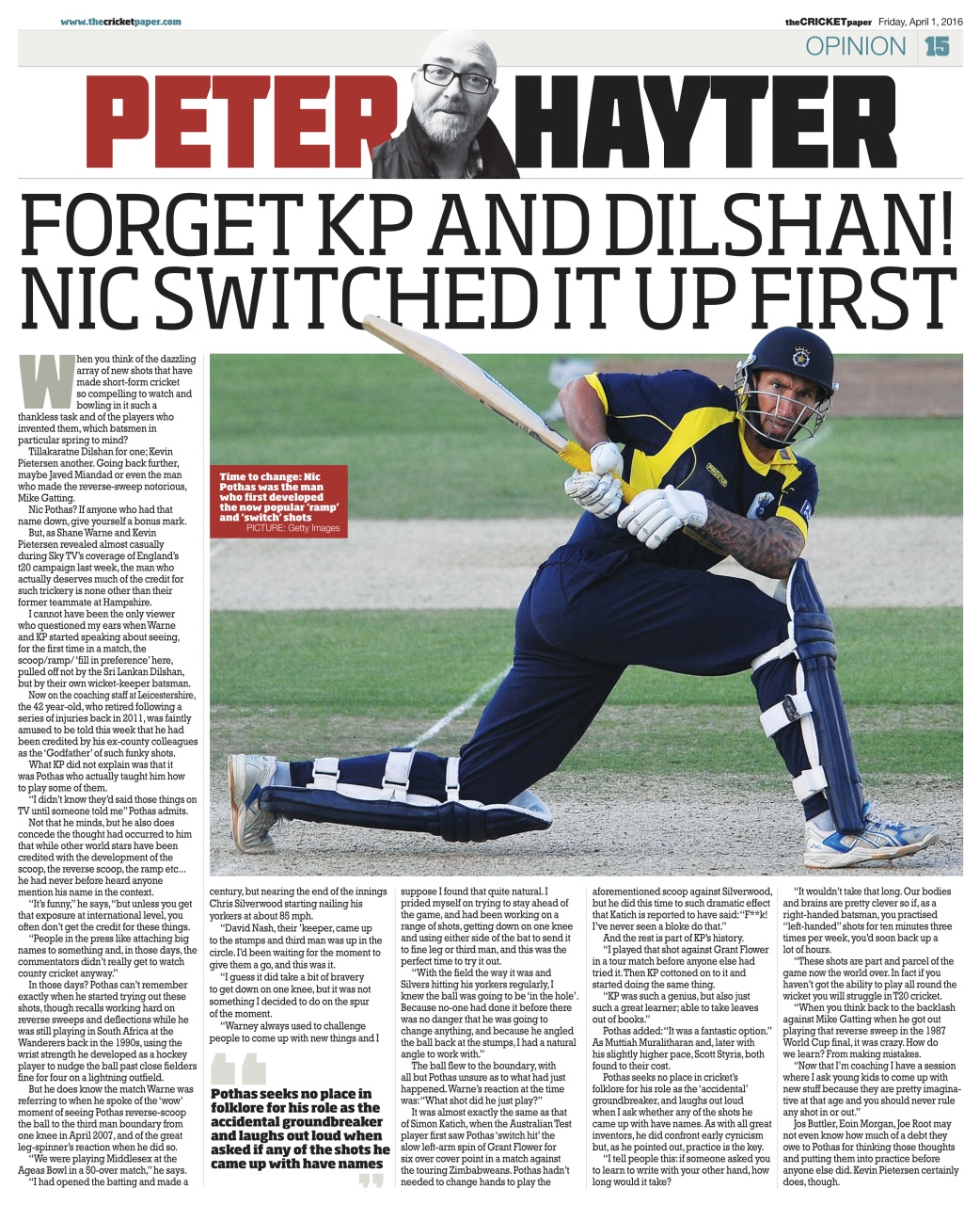 The Cricket Paper Preview Pages