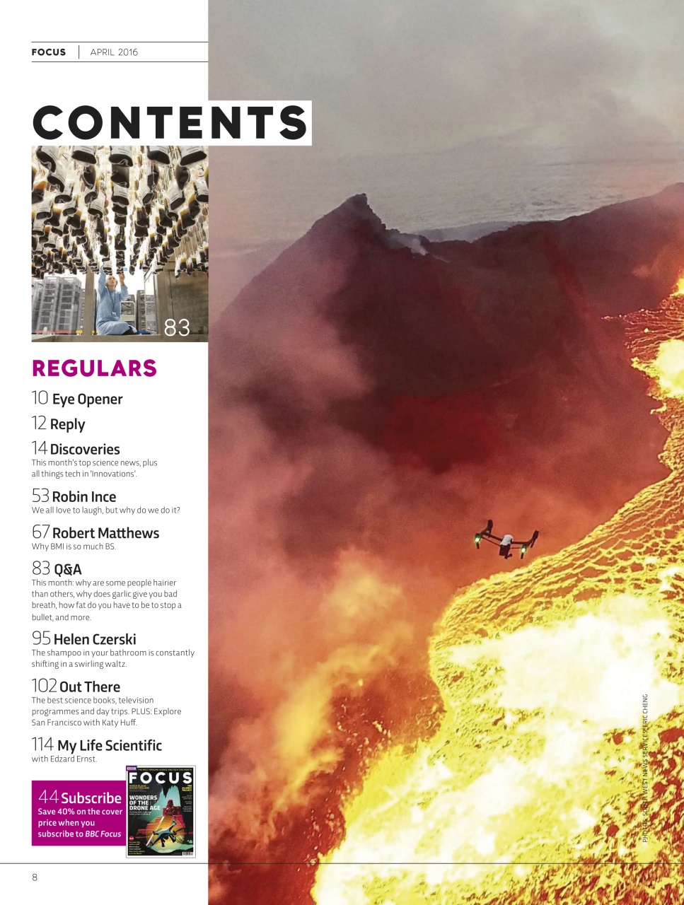 BBC Science Focus Magazine Preview Pages