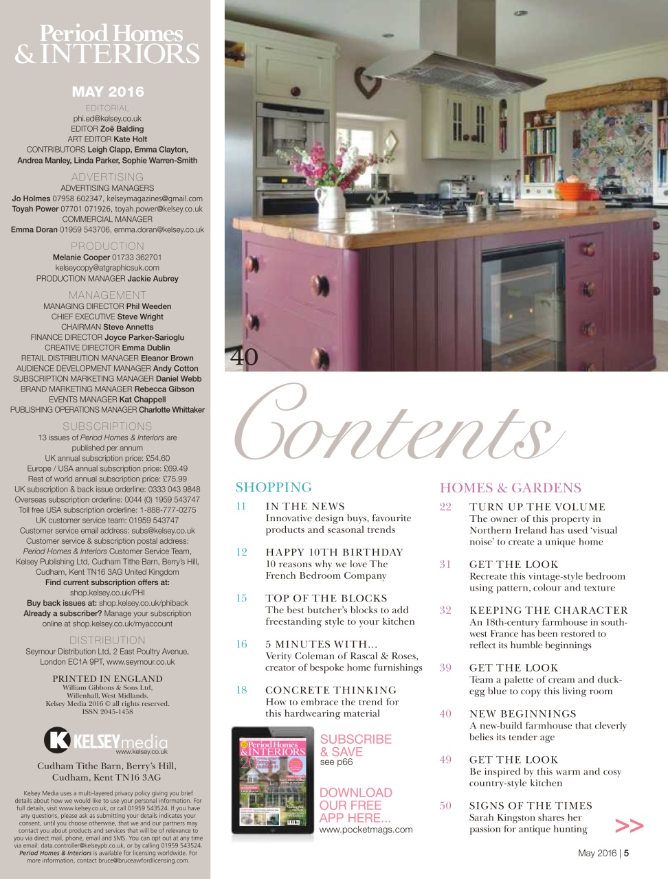 British Period Homes Preview Pages