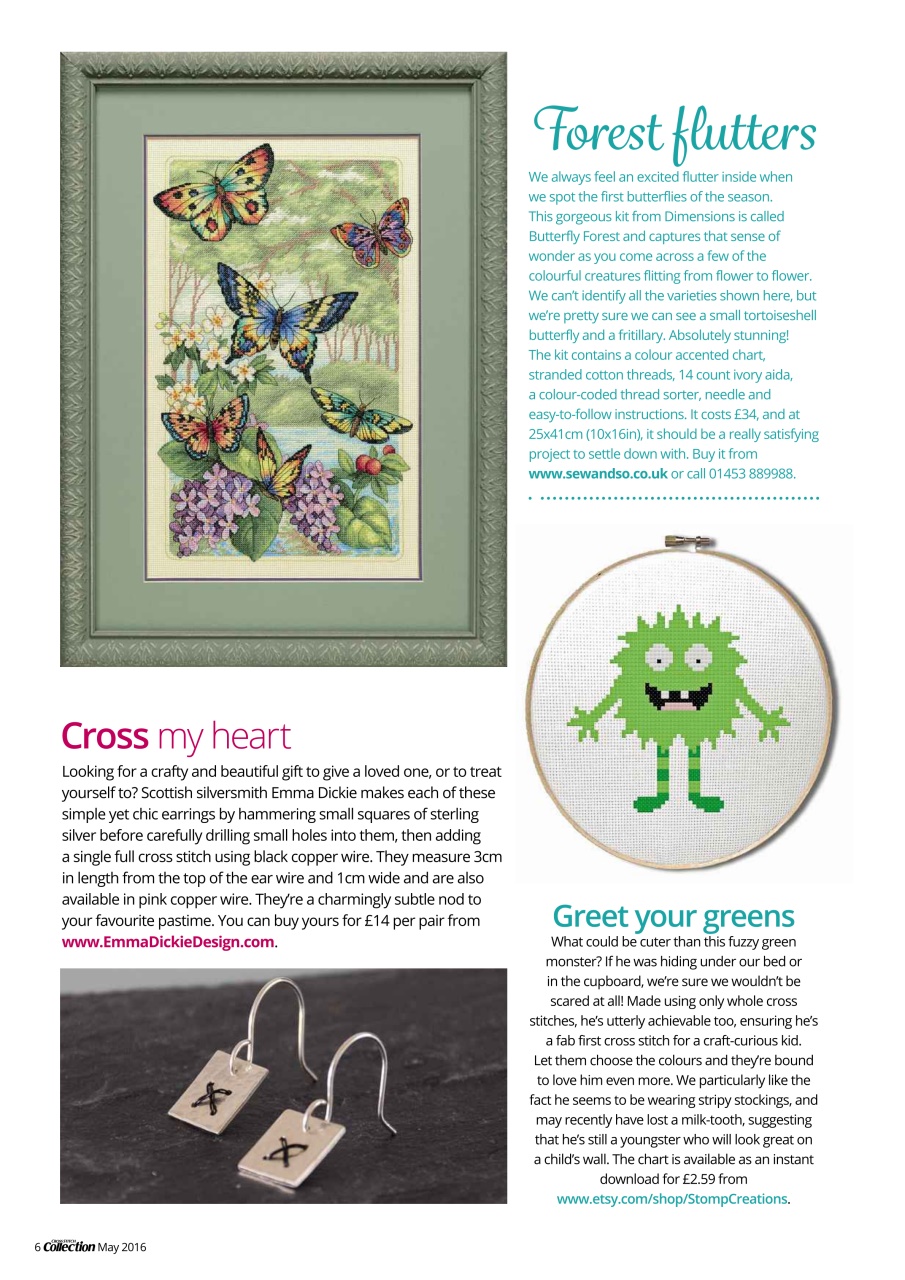 Cross Stitch Collection Preview Pages