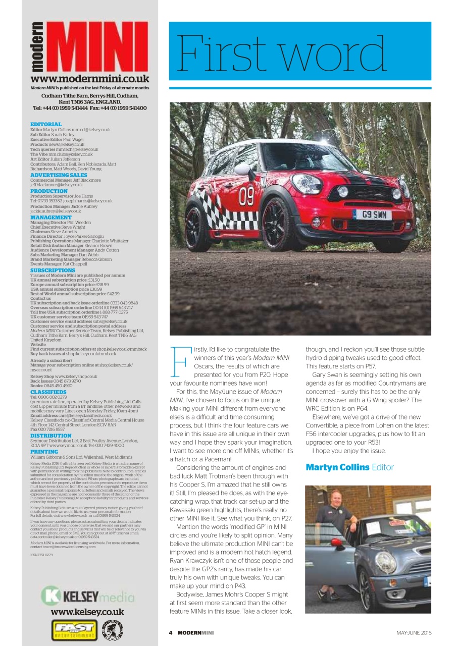 Performance Mini Preview Pages