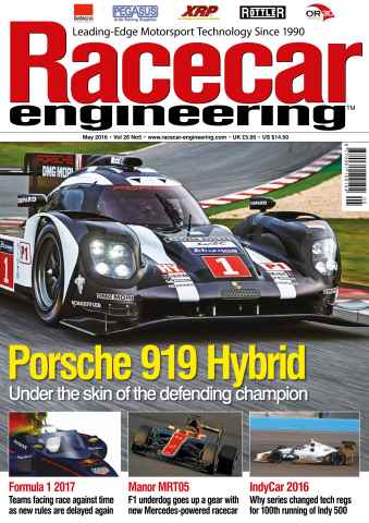 Racecar Engineering issue May 2016
