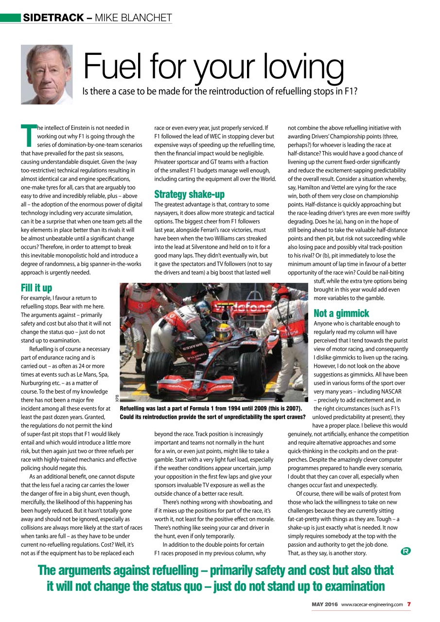 Racecar Engineering Preview Pages